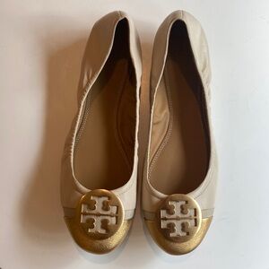 Tory Burch Cap Toe Ballet Flat